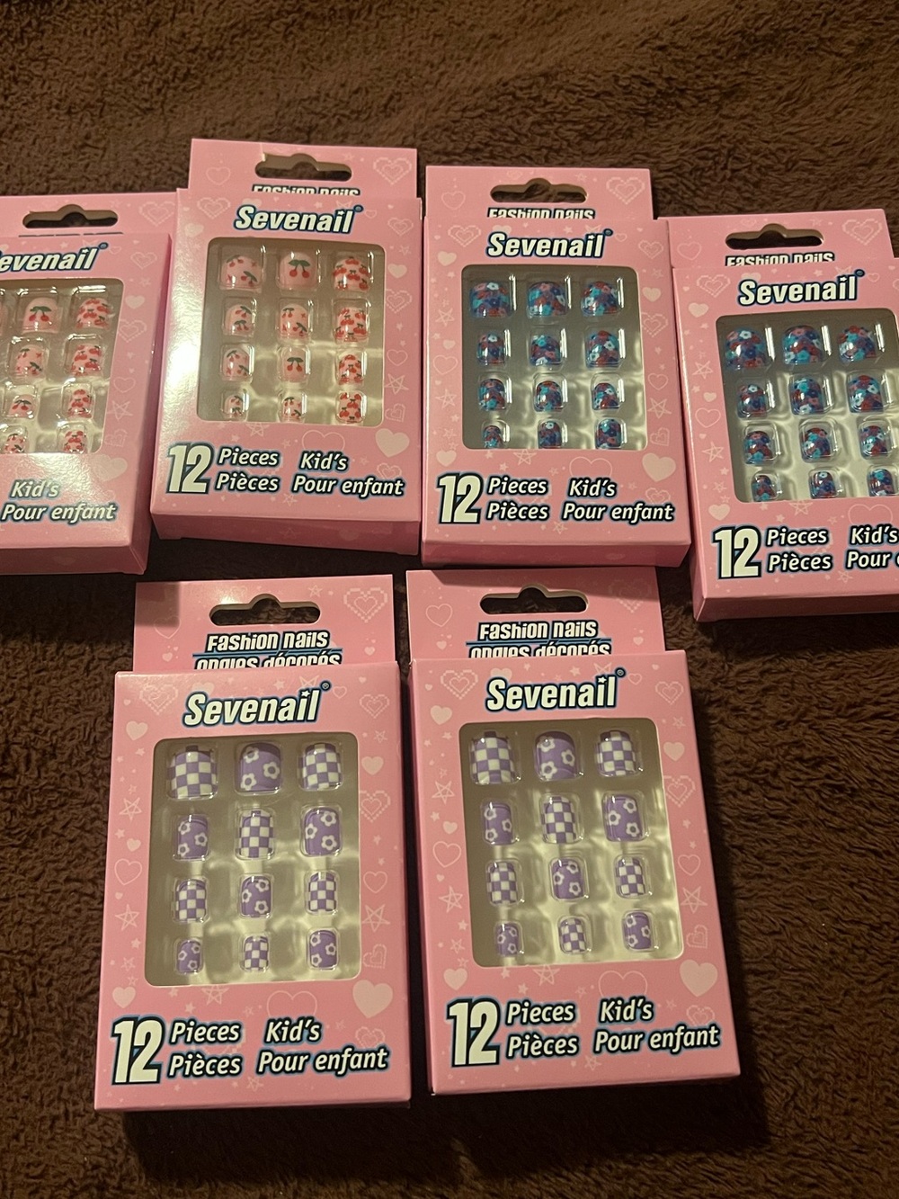 Sevenail Kids Press-On Nails — 6 packs